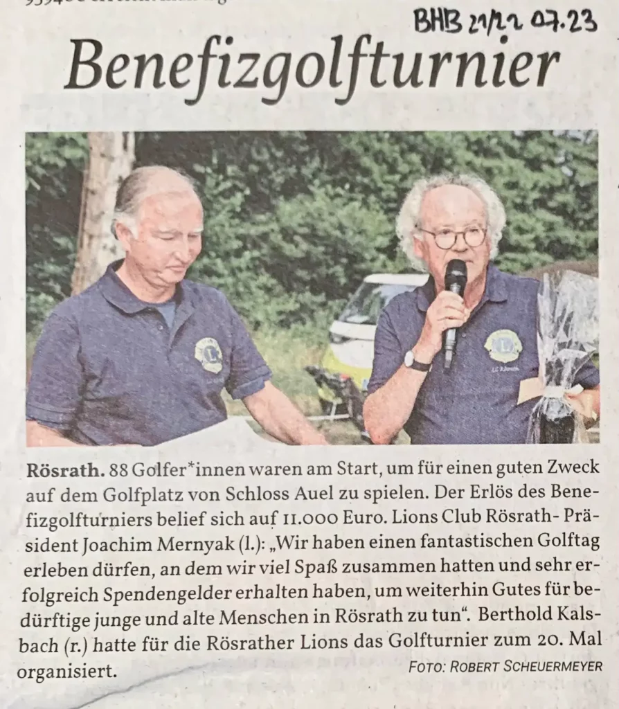 benefizgolf